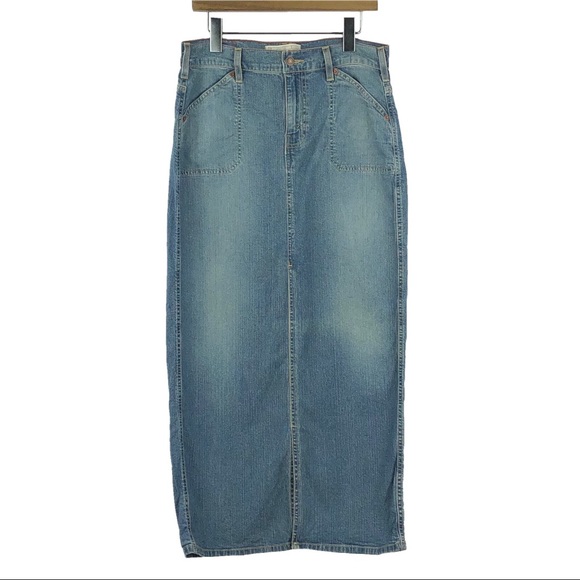 Levi's Dresses & Skirts - LEVI'S | Light Wash Stretch Fit Pencil Skirt